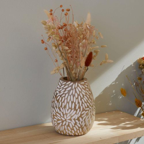 Vase taille L en bois de manguier - 3S. x Home - Modalova
