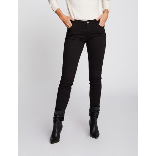 Pantalon skinny taille basse noir - Morgan - Modalova