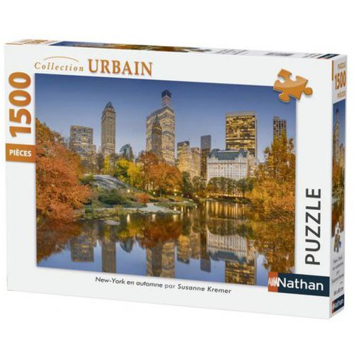 Puzzle 1500 pièces - New York en automne - Nathan - Modalova