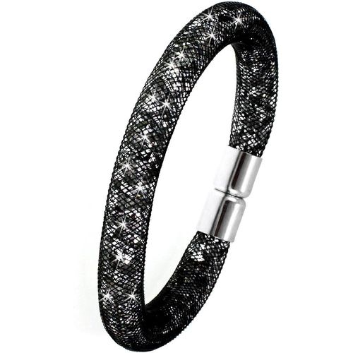 Bracelet strass tube noir - SoCharm - So Charm Bijoux - Modalova