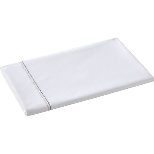 Drap plat SOUVENIRS Ardoise - Blanc des Vosges - Modalova