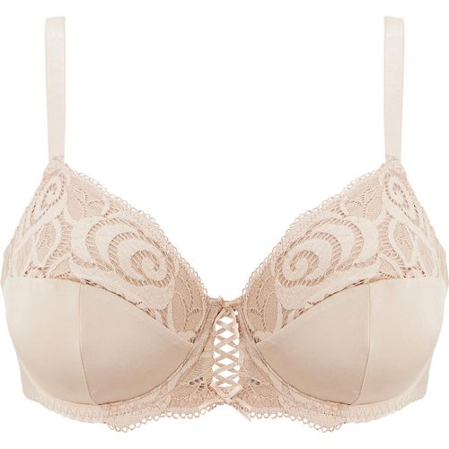 Soutien-gorge emboitant dentelle fantaisie avec armatures