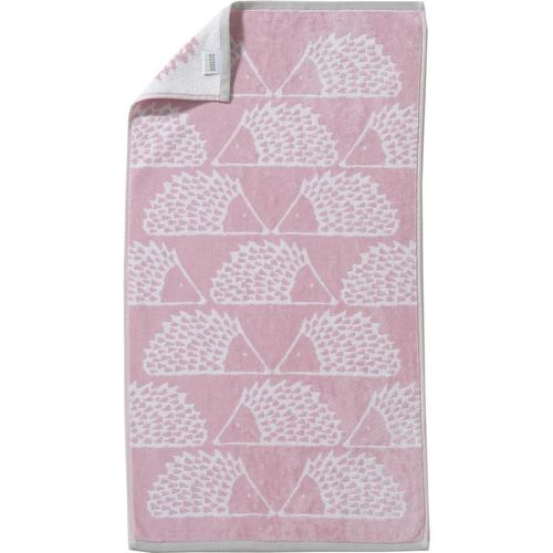 Serviette invité ou serviette de bain SPIKE en coton blush - Scion Living - Modalova