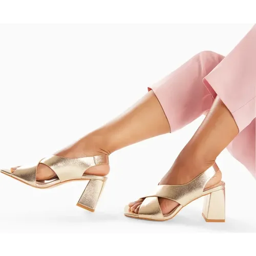 Sandales Lauren à brides croisées et talon haut - Vanessa Wu - Modalova