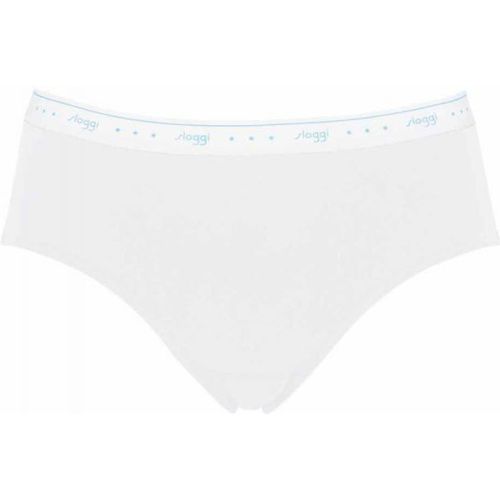 Lot de 2 slips midi Blanc en coton - Sloggi - Modalova