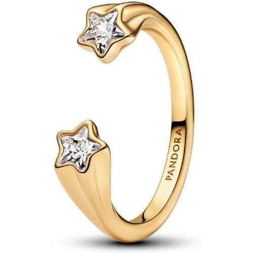 Bague Ouverte Étoiles Filantes Dorée - Pandora - Modalova