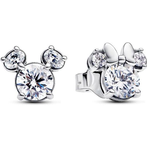 Clous d?Oreilles Disney Mickey et Minnie Scintillants - Pandora - Modalova