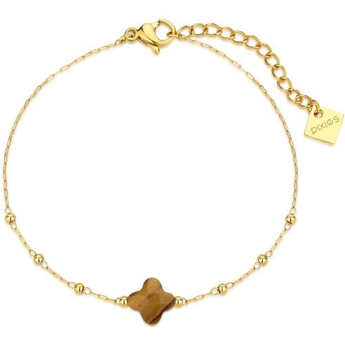 Bracelet Enjoy - PBS0049-1TGR Acier - Pixies Bijoux - Modalova