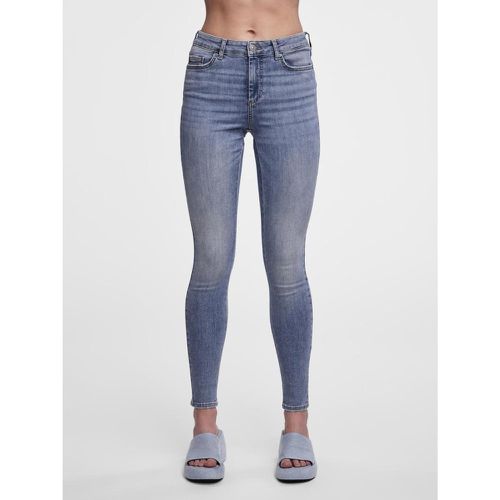 Jean skinny braguette zippée en coton Lia - Pieces - Modalova