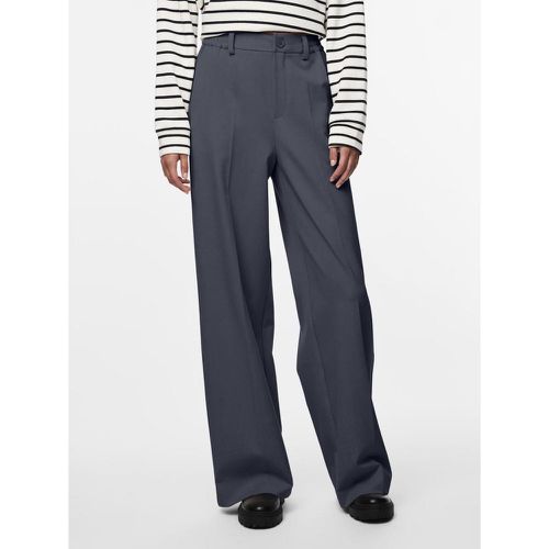 Pantalon de tailleur large bleu - Pieces - Modalova