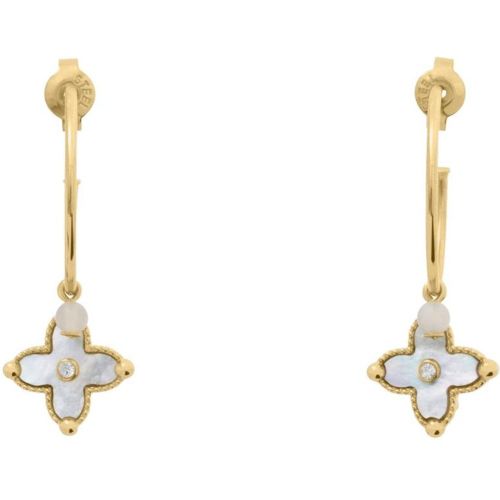 Boucles oreilles Rubya - BJ23A2211 Acier - Pierre Lannier Bijoux - Modalova