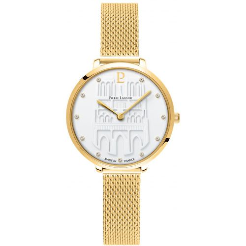 Montre Coeur Battant - 096K502 Bracelet Acier - Pierre Lannier - Modalova