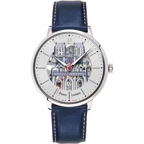 Montre Notre Dame C?ur Battant - 300A126 Bracelet Cuir - Pierre Lannier - Modalova