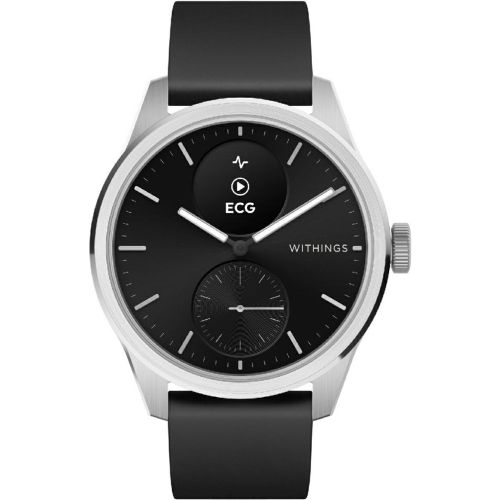 Montre de Santé Connectée Mixte Scanwatch 2 - Wsw 242 Black Bracelet Caoutchouc - Withings - Modalova