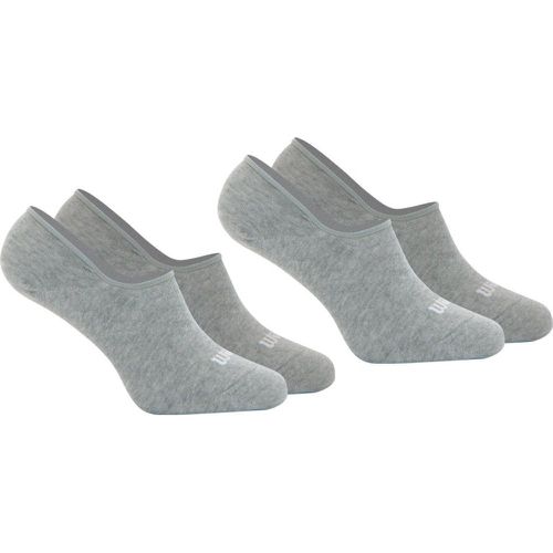 Lot de 2 paires de socquettes invisibles Essentiel en coton - Wilson - Modalova