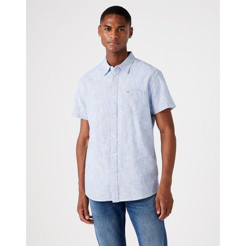 Chemise manche courte en coton - Wrangler - Modalova