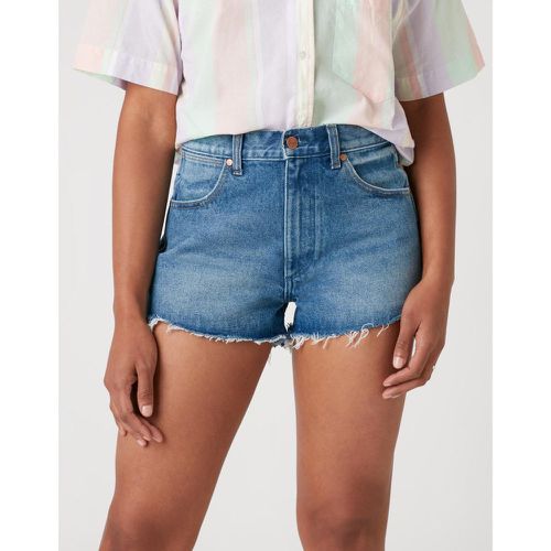 Festival Short Bleu Brut En Coton - Wrangler - Modalova