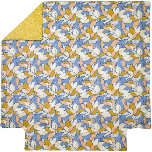 Housse de couette en percale de coton UTOPIA Soleil - Blanc des Vosges - Modalova