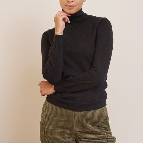 Pull col roulé noir - Les Petites Bombes - Modalova