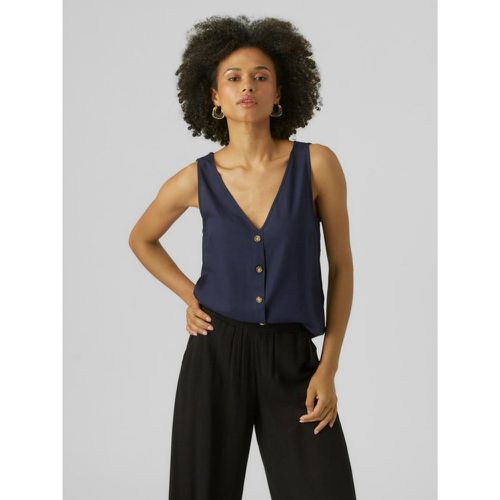 Top Regular Fit Col en V Sans manches Longueur regular - Vero Moda - Modalova