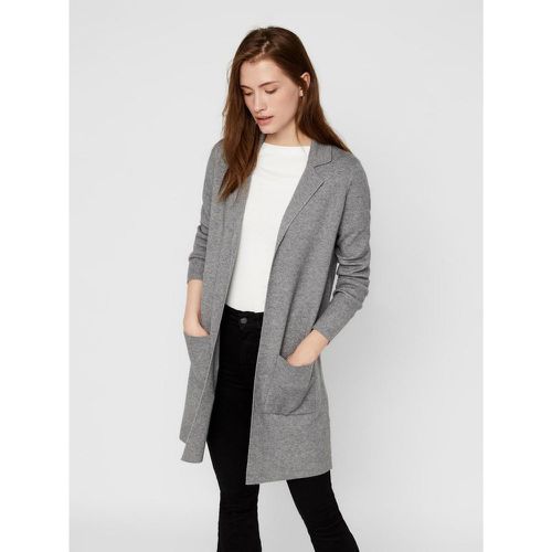 Cardigans en maille Col en V Manches longues Coupe longue - Vero Moda - Modalova