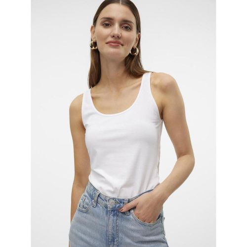 Débardeur blanc en coton Hattie - Vero Moda - Modalova