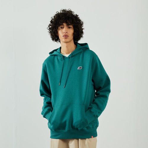 Hoodie Small Logo Vert - New Balance - Modalova