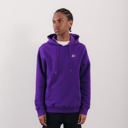 Hoodie Small Logo Violet - New Balance - Modalova