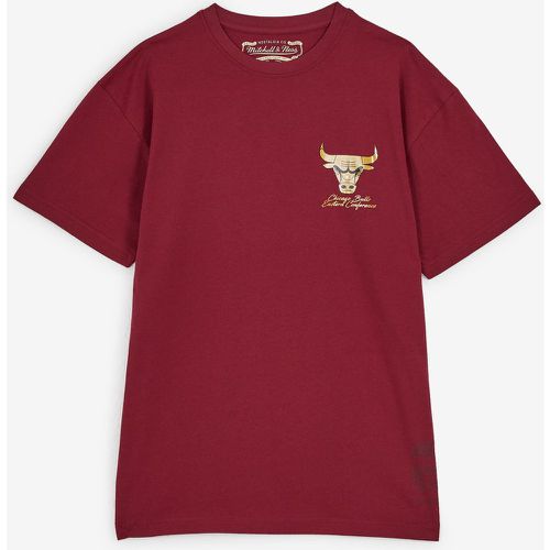 Tee Shirt Bulls Shiny Emb Logo / - Mitchell & Ness - Modalova