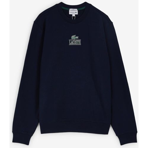 Sweat Crew Big Logo Centered Bleu - Lacoste - Modalova