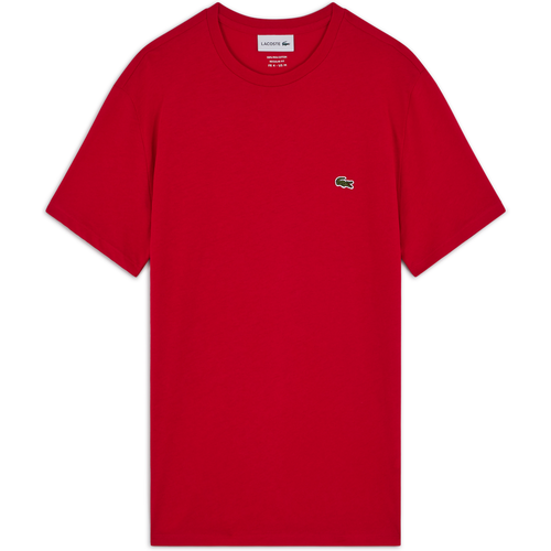 Tee Shirt Classic Small Logo Rouge - Lacoste - Modalova