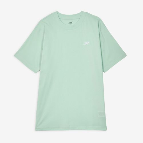 Tee Shirt Small Logo Vert/blanc - New Balance - Modalova