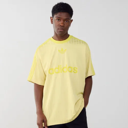 Tee Shirt Adicolor Jaune - adidas Originals - Modalova