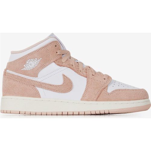 Air Jordan 1 Mid Blanc/rose - Jordan - Modalova