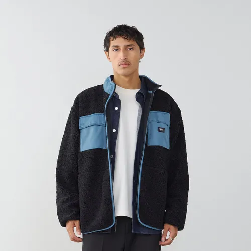 Jacket Sherpa Pocket Noir/bleu - Vans - Modalova