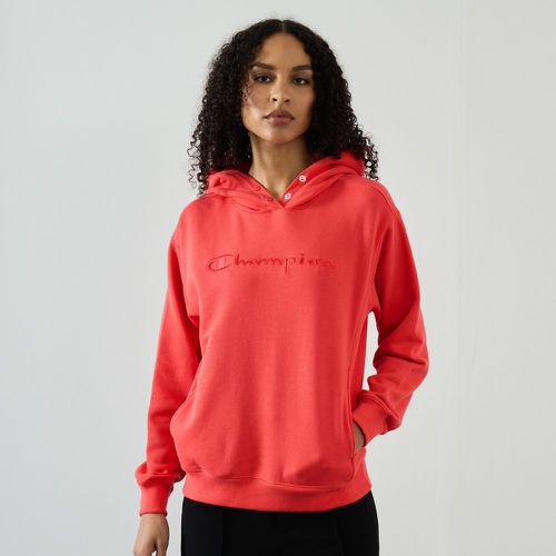 Hoodie Centered Logo Legacy Rouge - Champion - Modalova