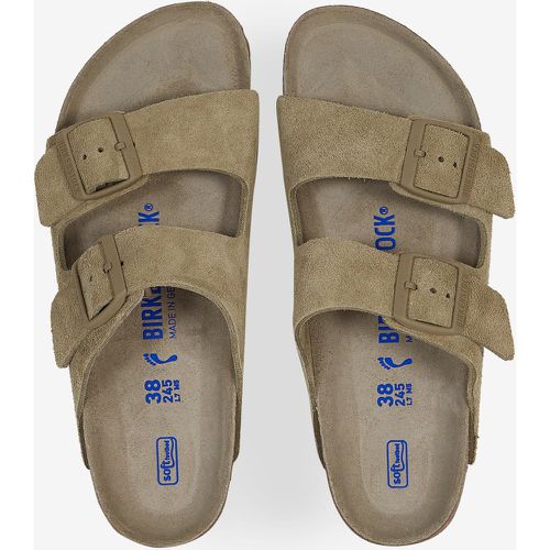 Arizona Suede Faded Kaki Kaki - Birkenstock - Modalova