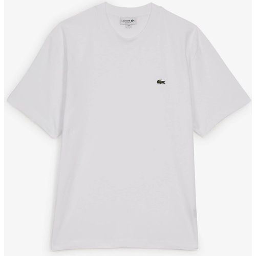 Tee Shirt Classic Small Logo Blanc - Lacoste - Modalova