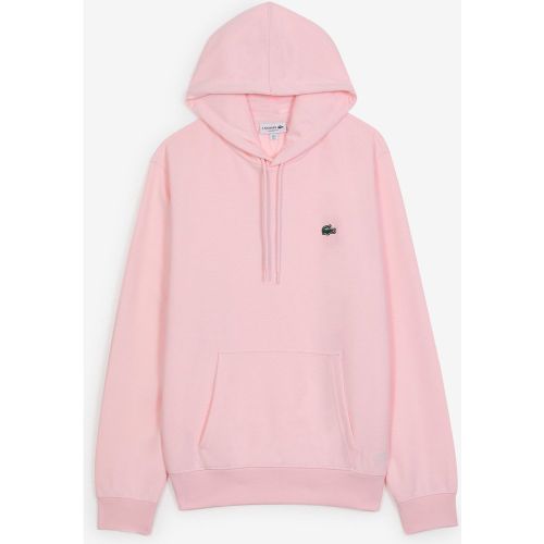 Hoodie Classic Logo Sl Rose/vert - Lacoste - Modalova