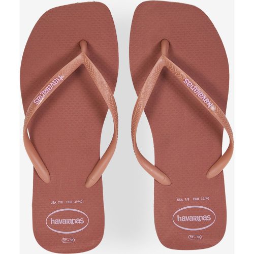 Slim Square Logo Pop Up Orange - Havaianas - Modalova