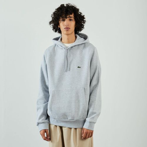 Hoodie Classic Logo Gris - Lacoste - Modalova