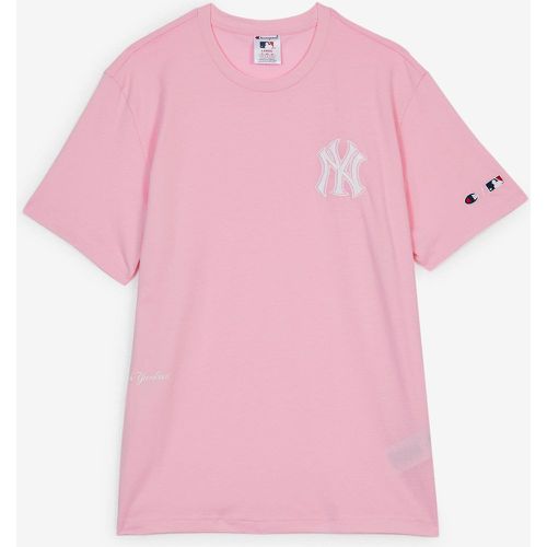 Tee Shirt Ny Yankees Rose/noir - Champion - Modalova