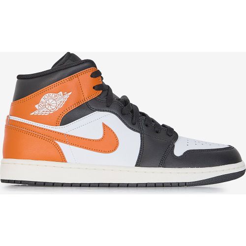 Air Jordan 1 Mid Blanc/orange - Jordan - Modalova