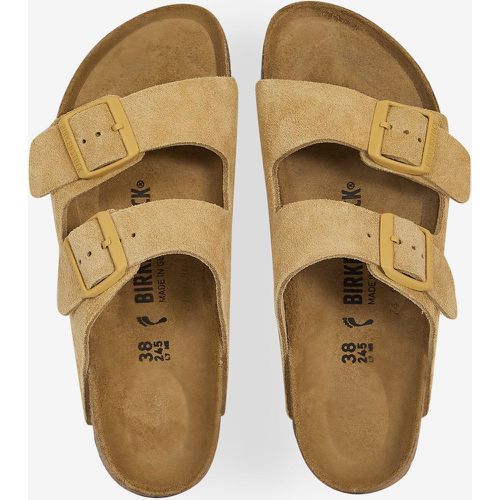 Arizona Suede Latte Cream Beige - Birkenstock - Modalova