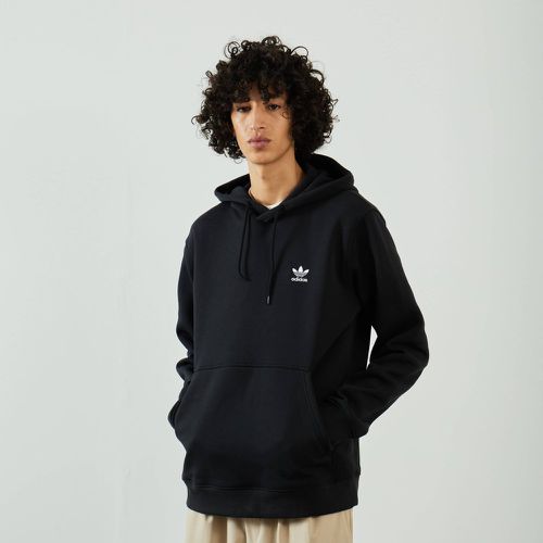 Hoodie Essential Trefoil Noir - adidas Originals - Modalova