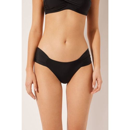 Bas de maillot brésilien avec drapé Indonesia Taille L - Calzedonia - Modalova