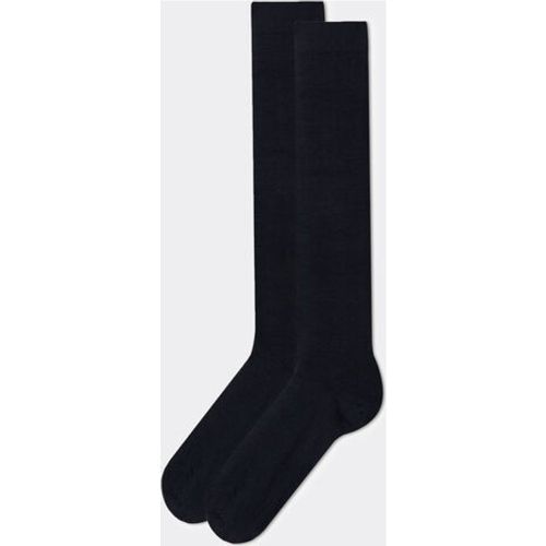 Chaussettes longues en laine et coton Taille 40-41 - Calzedonia - Modalova