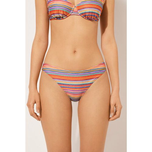 Bas de maillot Colorful Stripes Taille L - Calzedonia - Modalova