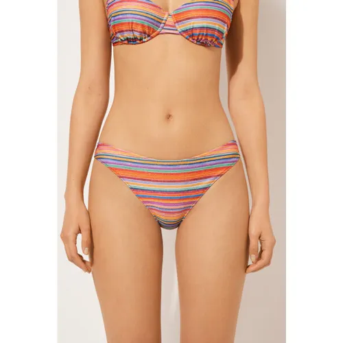 Bas de maillot Colorful Stripes Taille XS - Calzedonia - Modalova