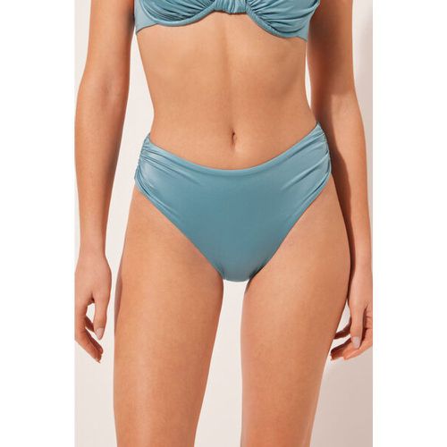 Bas de maillot taille haute Shiny Satin Taille S - Calzedonia - Modalova